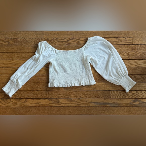 Anthropologie Pilcro Ginny Smocked Top - Size XS - Picture 2 of 4